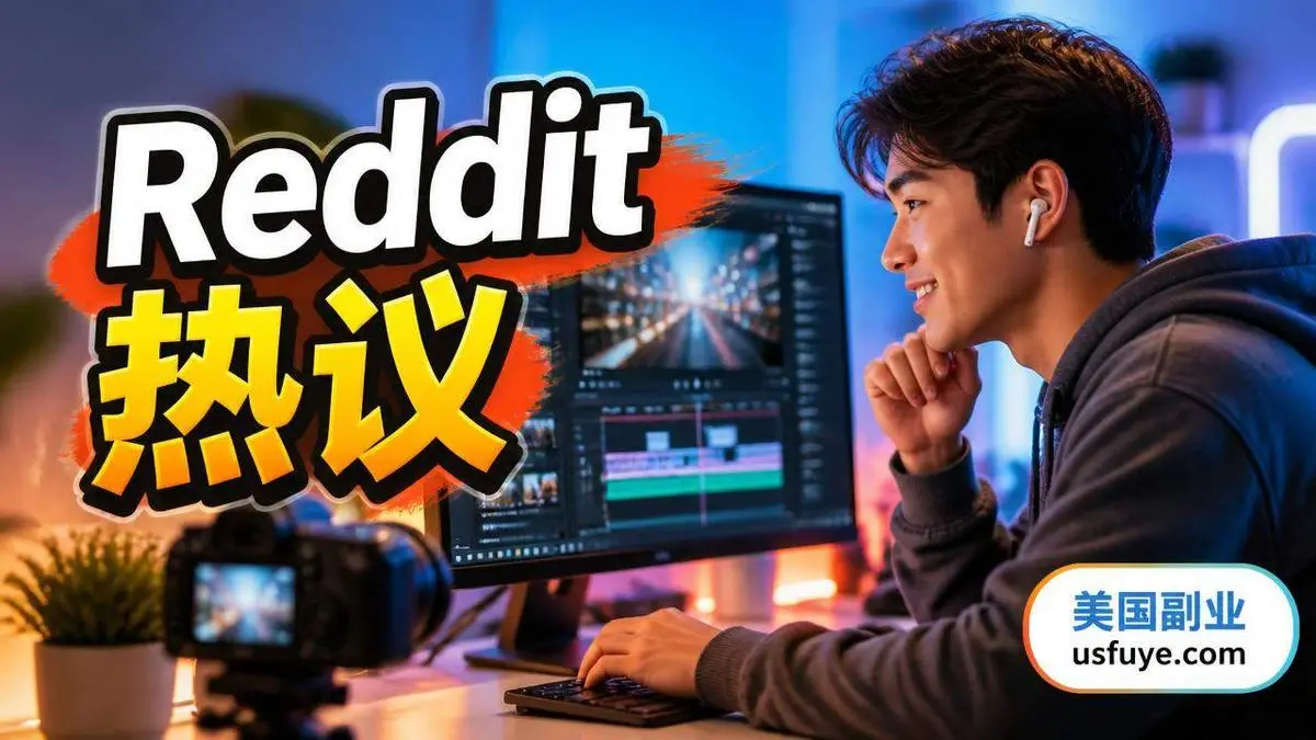 Reddit 热议：美国低成本副业选择里的「Has anyone tried clipping and is it actually」值不值得试