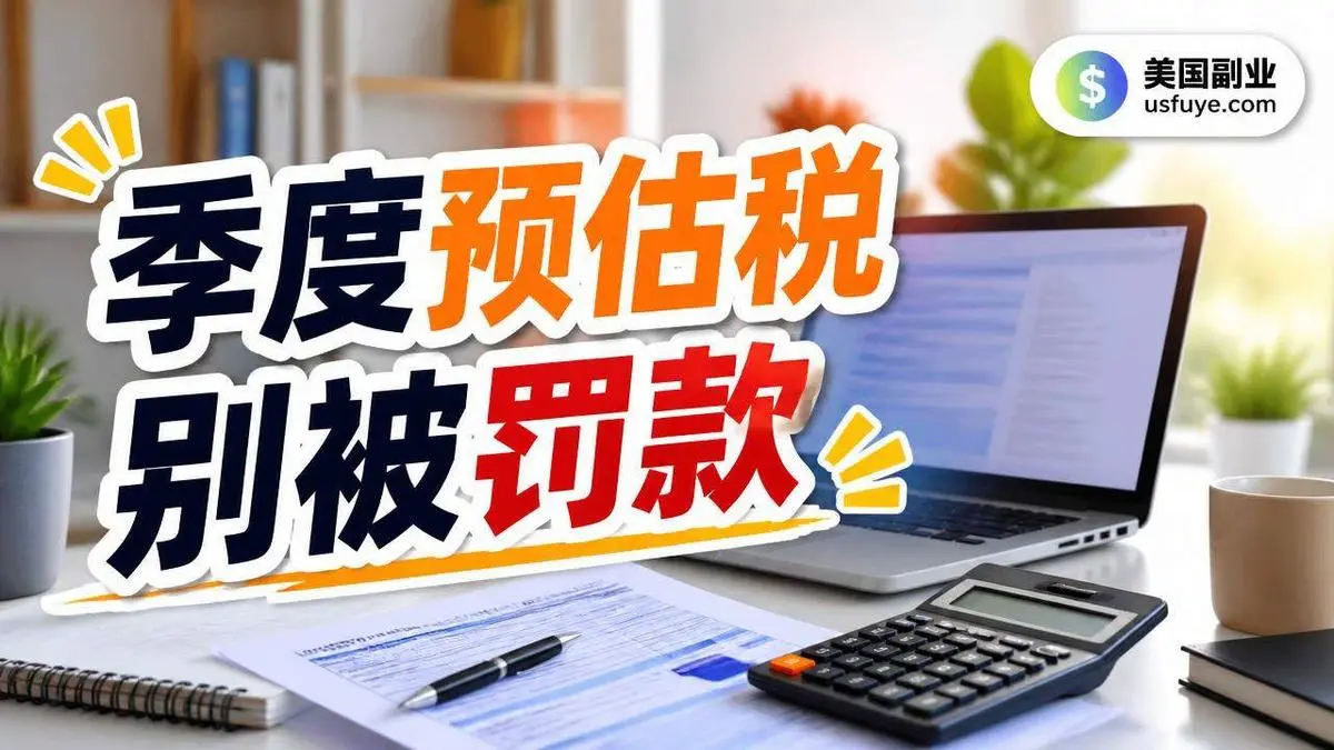 副业季度预估税怎么算、怎么交:1040-ES 安全港规则和漏交罚款