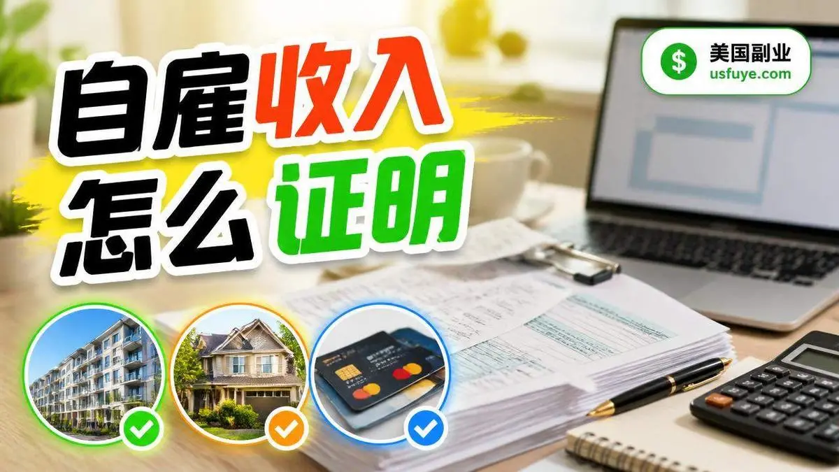 自雇和副业收入怎么证明:租房、贷款、申请信用卡分别要准备什么