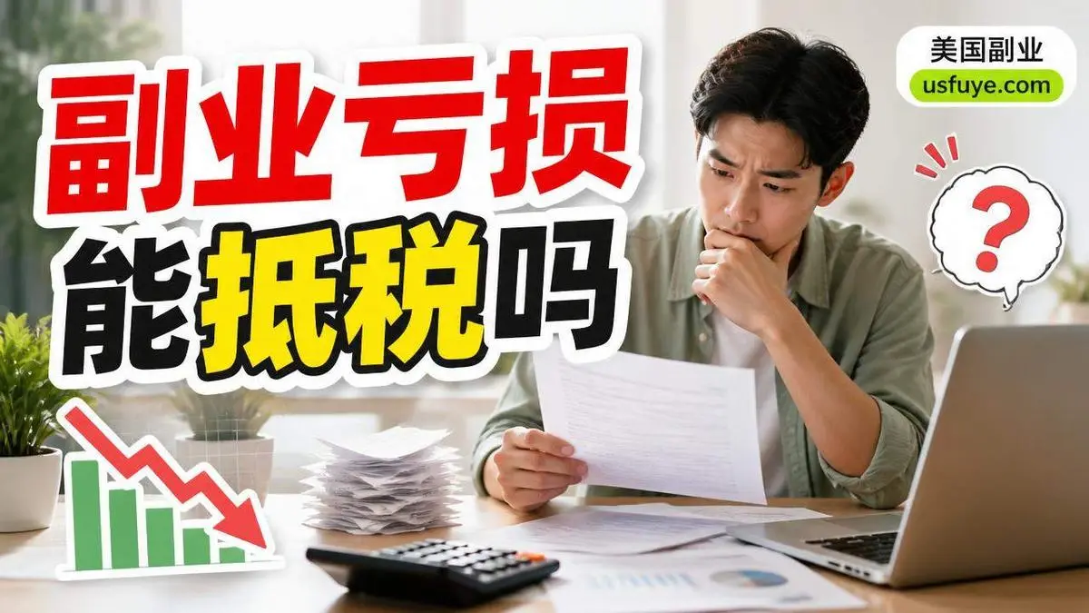 副业亏钱能抵工资的税吗:IRS 怎么区分生意和爱好