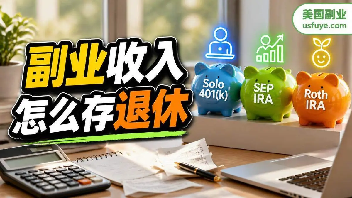 有副业收入,退休账户怎么选:Solo 401(k)、SEP IRA 和 Roth IRA 对比