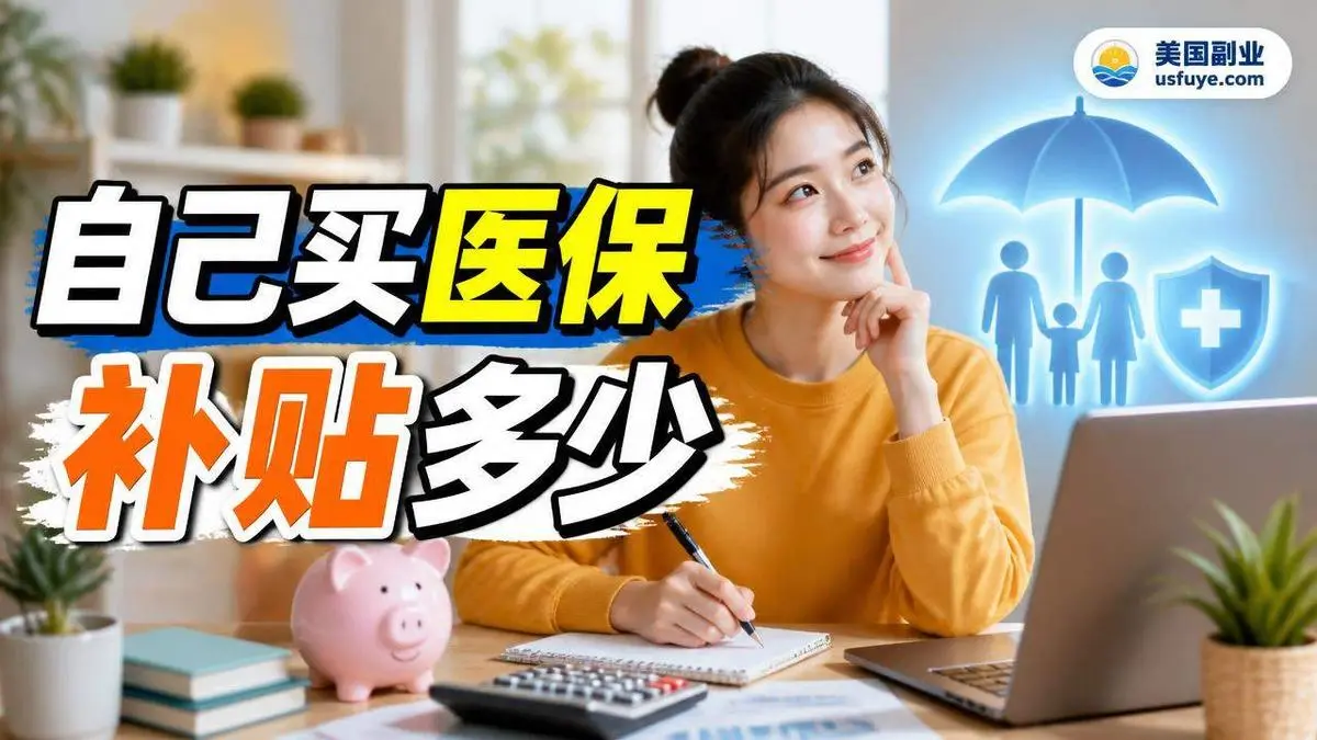 自己买医保：ACA 市场怎么买，副业收入怎么影响保费补贴