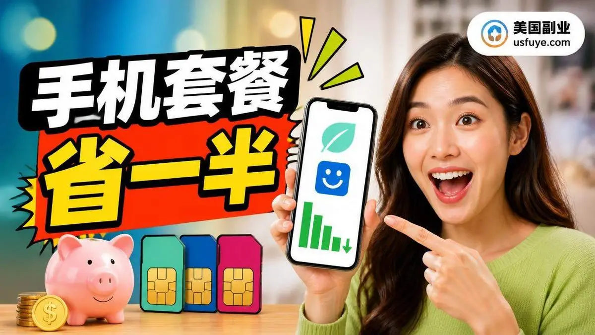 美国手机套餐怎么省钱:Mint、Visible 这类 MVNO 和三大运营商怎么选,带号转网怎么操作