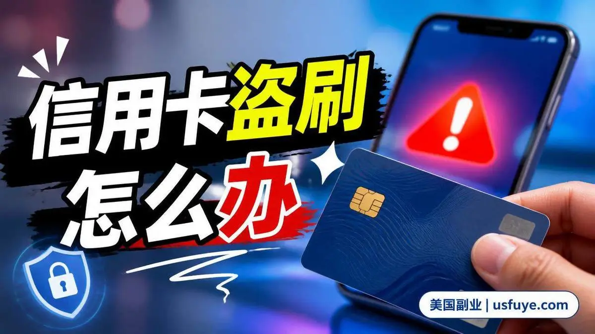 信用卡被盗刷怎么办：挂失、争议和 chargeback 的流程