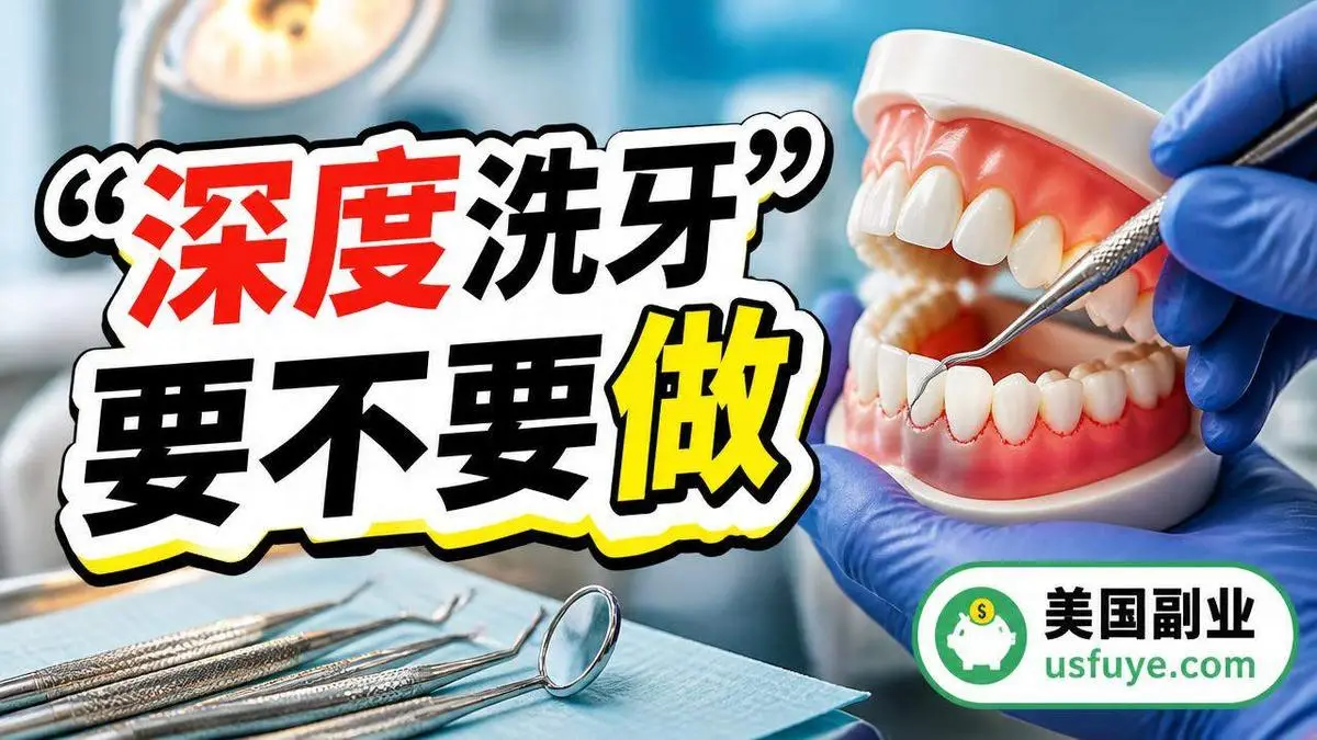 洗牙被推销「深度清洁」怎么办:牙周袋读数、牙科保险和该问的几个问题