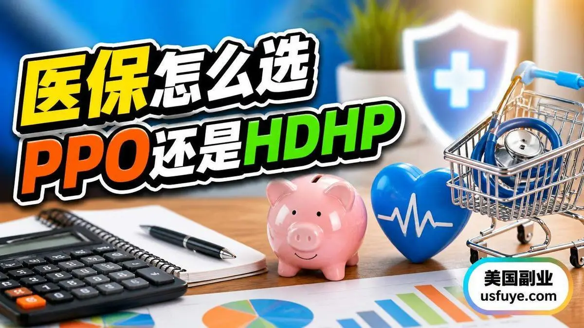 雇主医保开放注册怎么选:PPO、HMO、HDHP 一年总花费怎么算