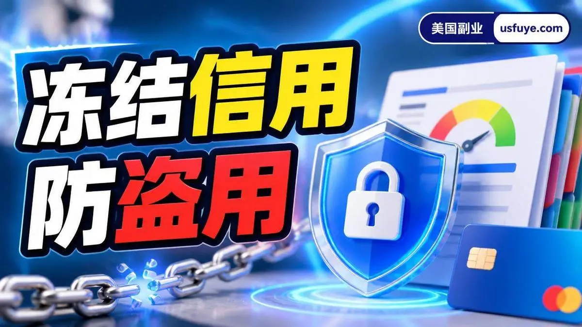 免费查信用报告和冻结信用：防身份盗用就这几步