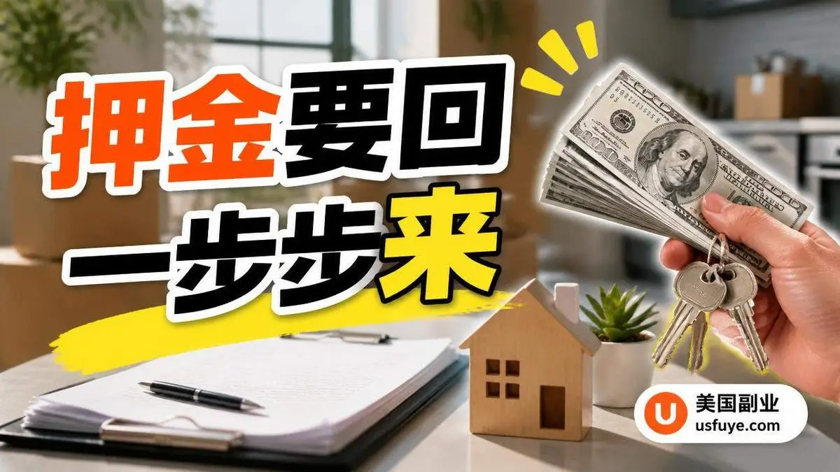 退租押金拿不回来怎么办:各州退押金期限、扣款规则和一步步要回来的办法