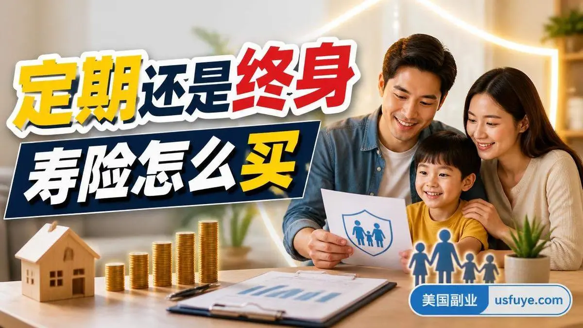 定期寿险还是终身寿险：华人家庭买保险前先弄清这几件事