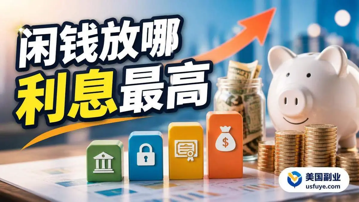 闲钱放哪：高收益储蓄、CD、国债 T-Bill、货币基金怎么选