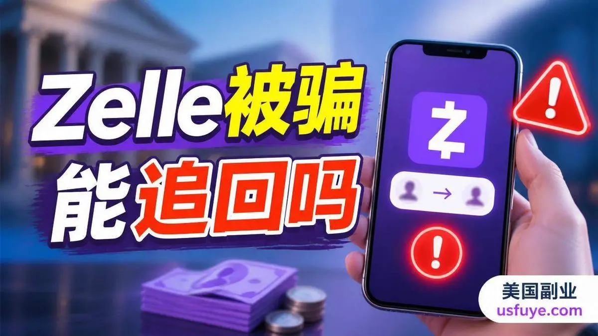 Zelle 转错或被骗了能追回吗:P2P 转账的规则和防骗习惯